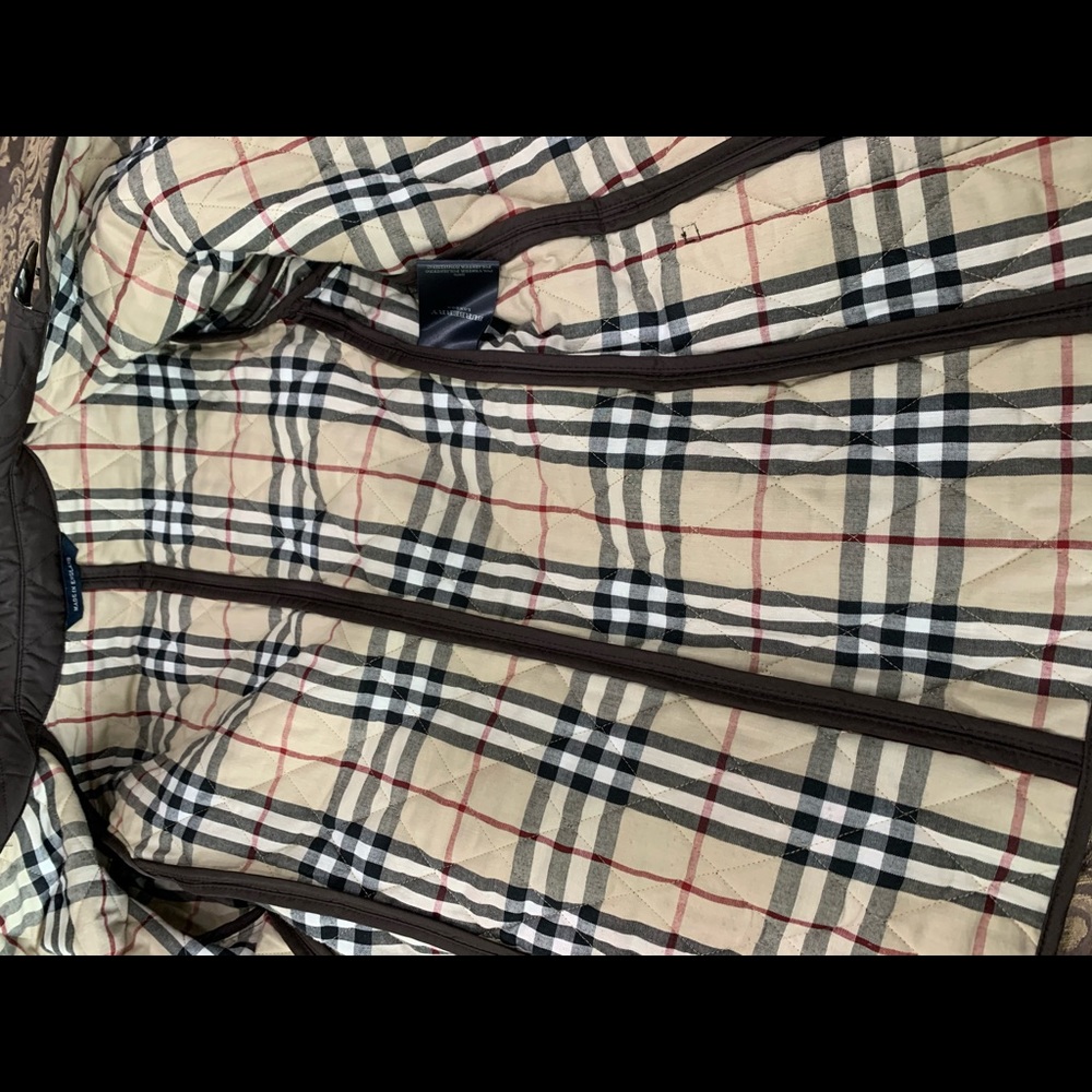 Authentic Brown Burberry Lightweight Jacket - image 7